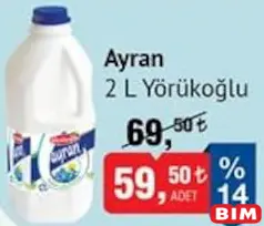 YÖRÜKOĞLU AYRAN 2 L YÖRÜKOĞLU AYRAN 2 L